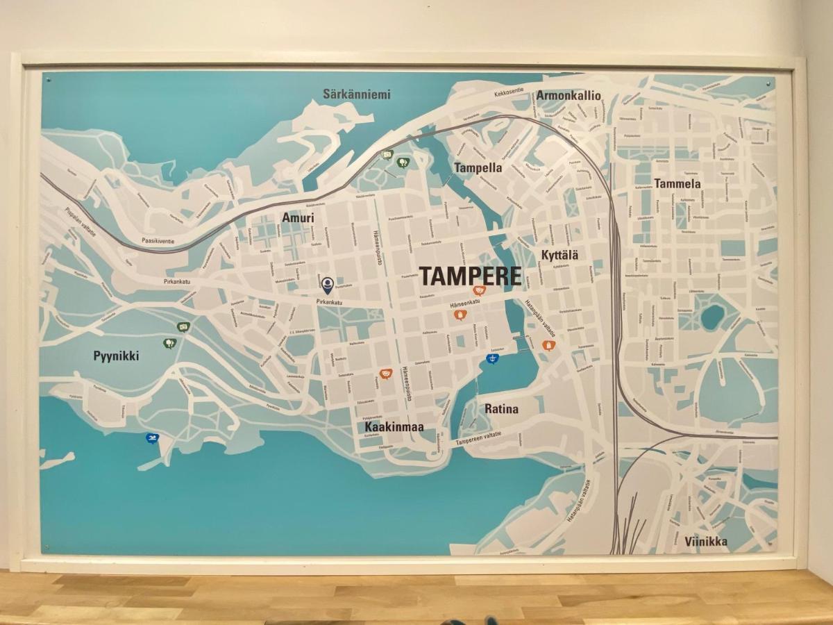 Tammer Huoneistot - City Suite 3 - Public Sauna, Gym & Pool 坦佩雷 外观 照片